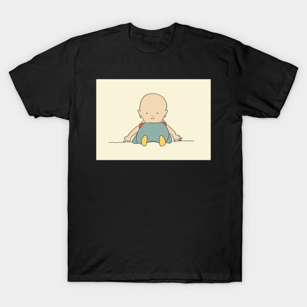 Victorian Baby Sitting T-Shirt by NattyDesigns